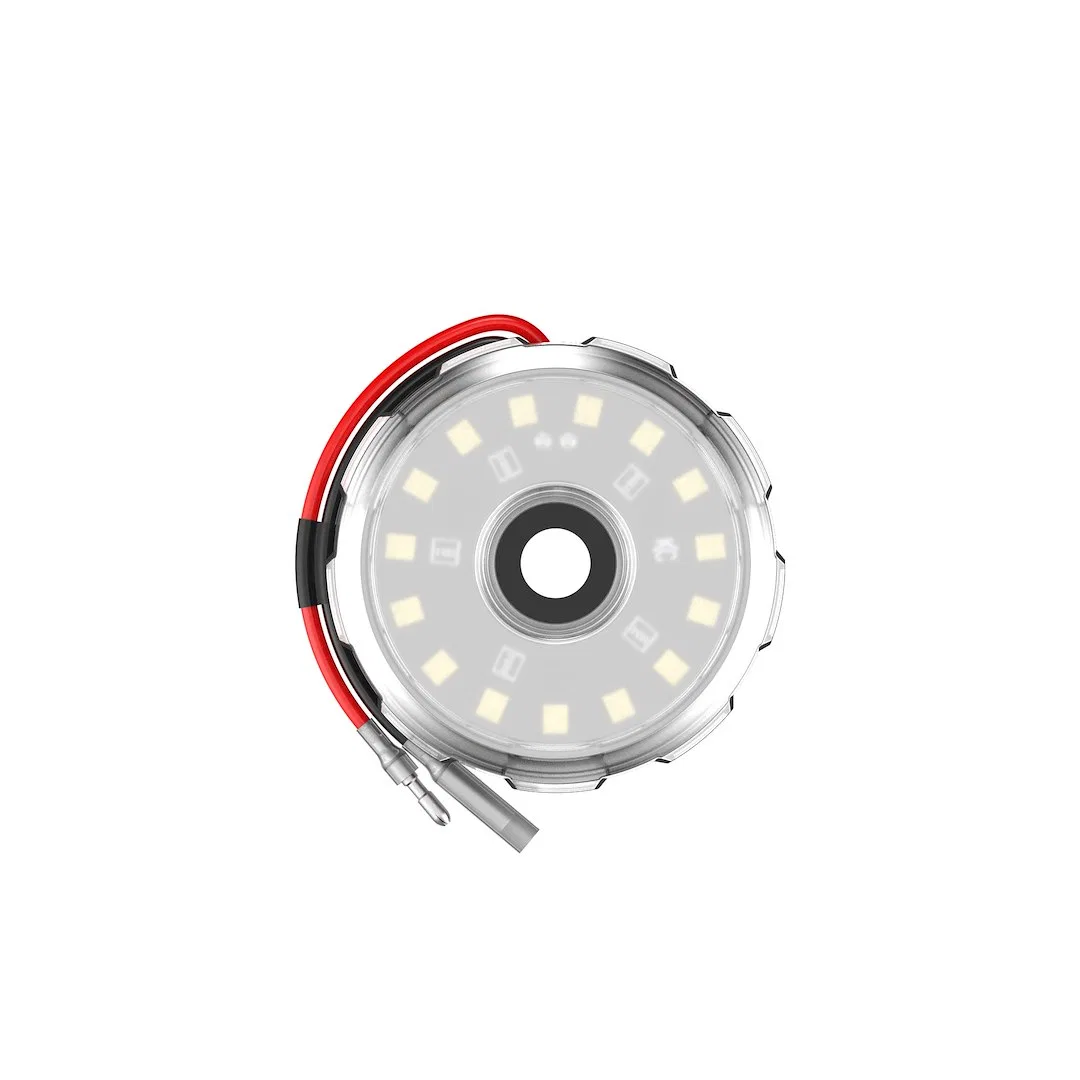 1359 – KC HILITE Underbody Light Kit, Universal Body Mount 2.2 Inch Round x 0.53 Inch Depth Samsung SMD 3035 LED Whit...